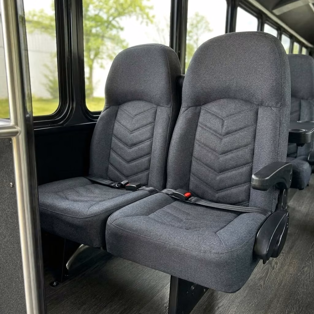 bullhead city 25 passenger minibus high back seats