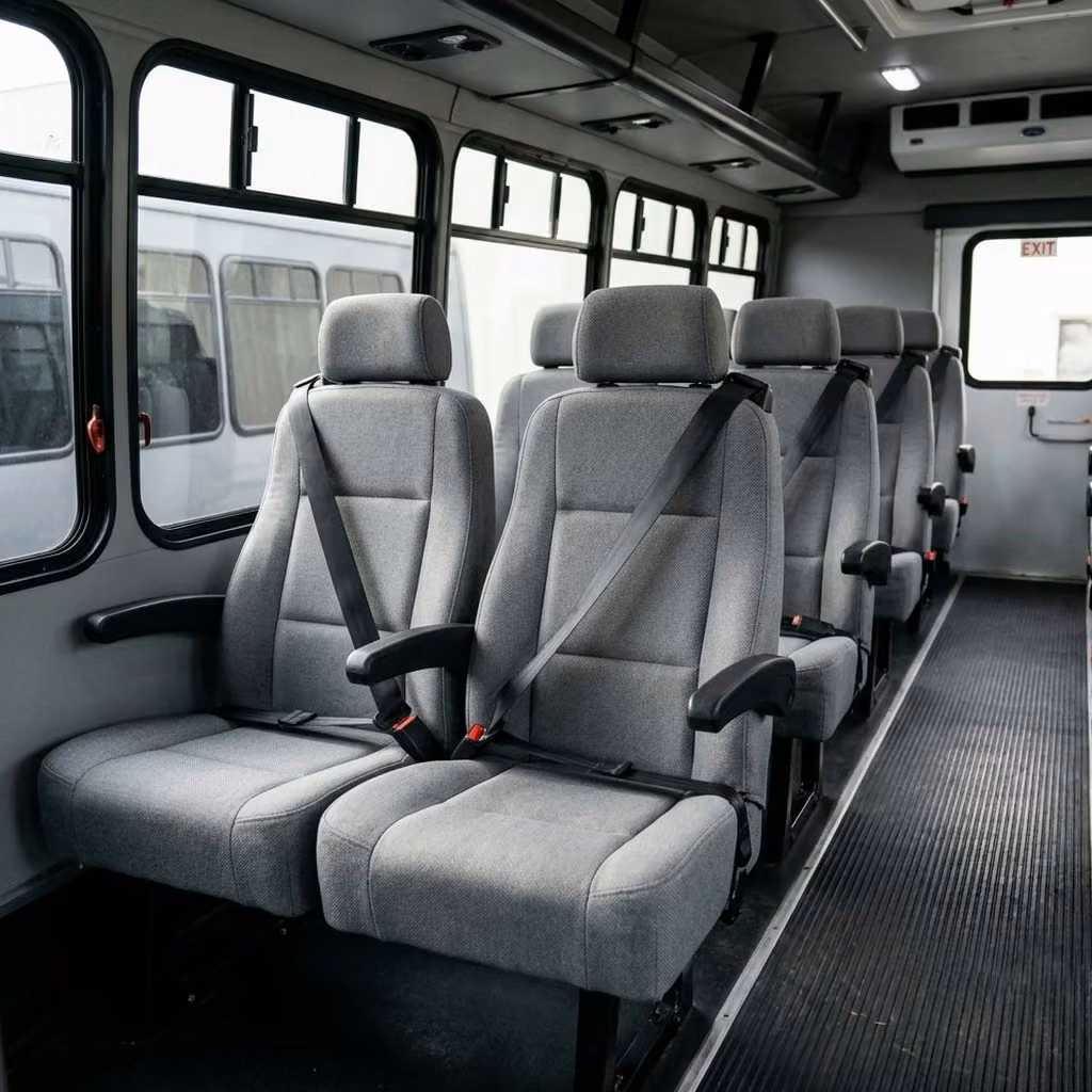 bullhead city 35 passenger minibus reclining seats