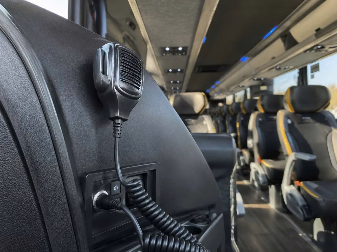bullhead city charter bus pa system