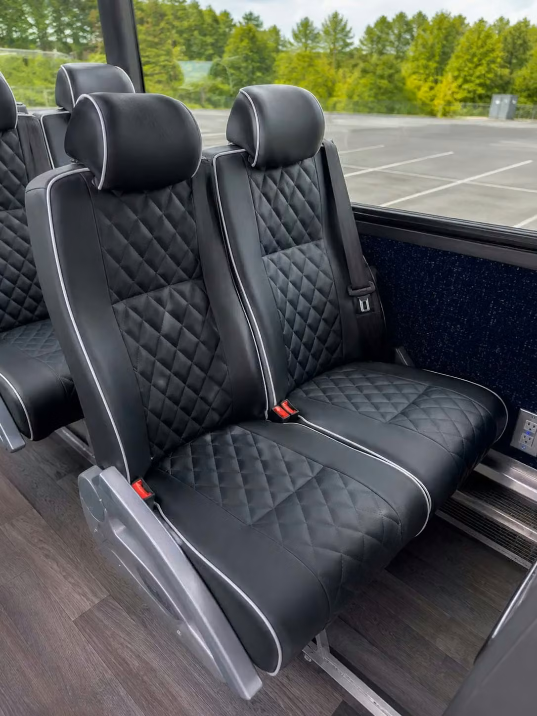 bullhead city charter bus reclining seats