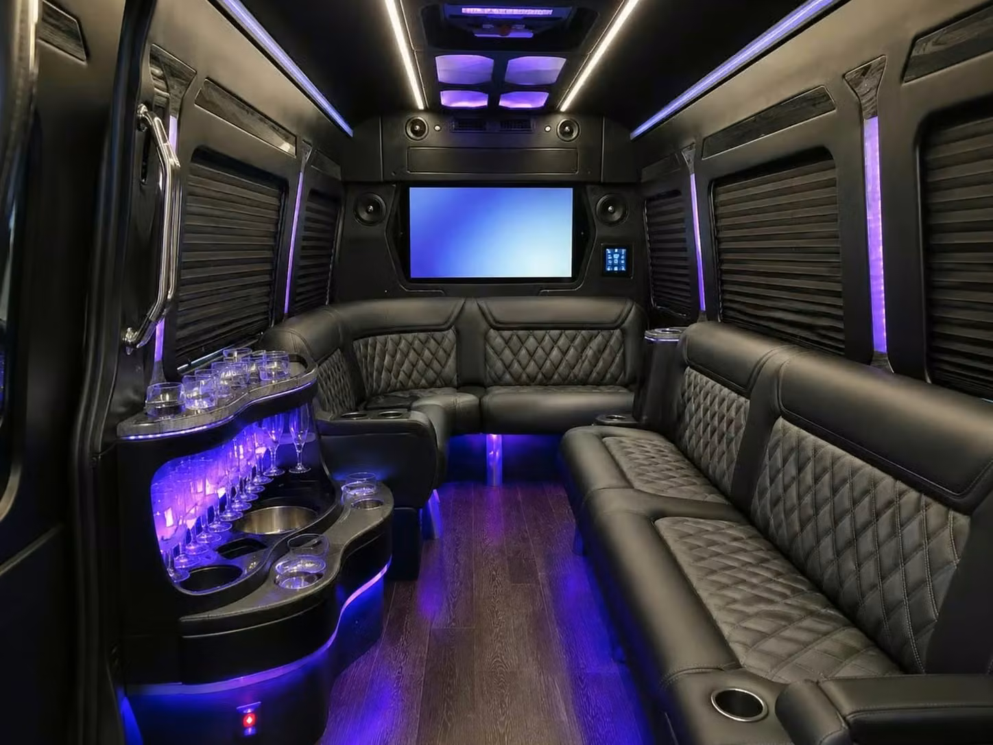 bullhead city party bus smart tvs